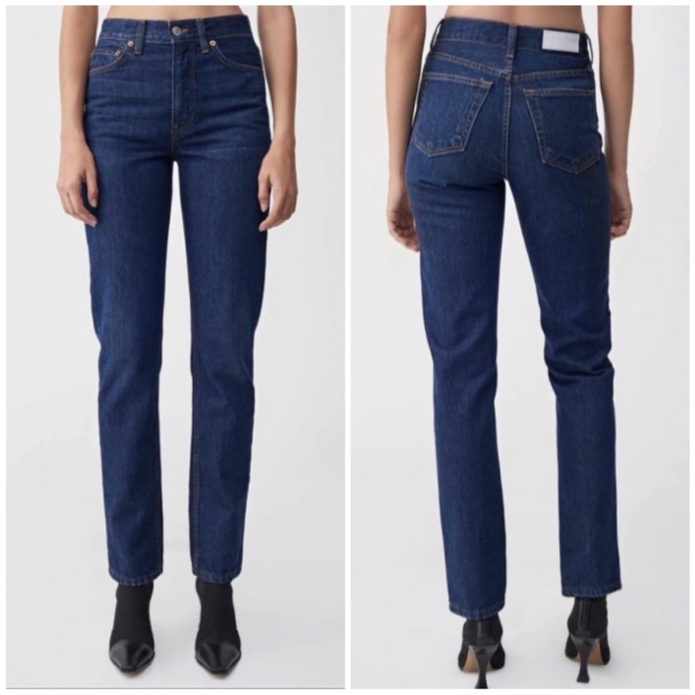 RE/DONE Originals Academy Fit Jean 2018 Dark Blue 27